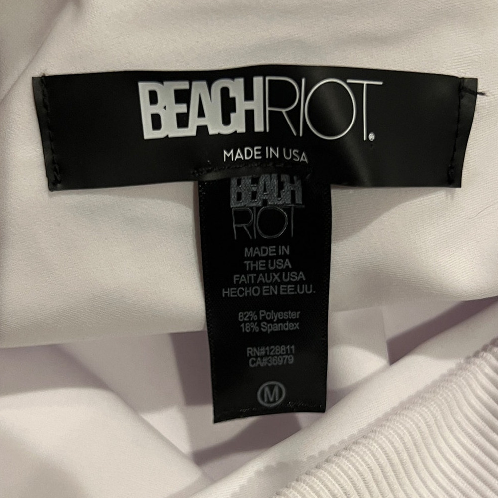 NEW Beach Riot Celine Ribbed One-Piece Size Medium - Picture 6 of 8